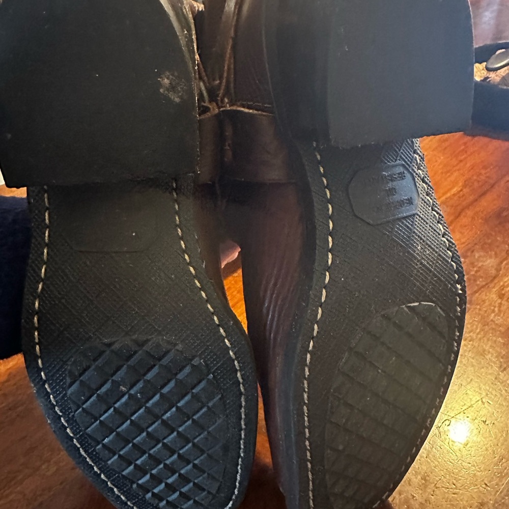 Frye Dark Brown Leather Boots - Picture 4 of 4